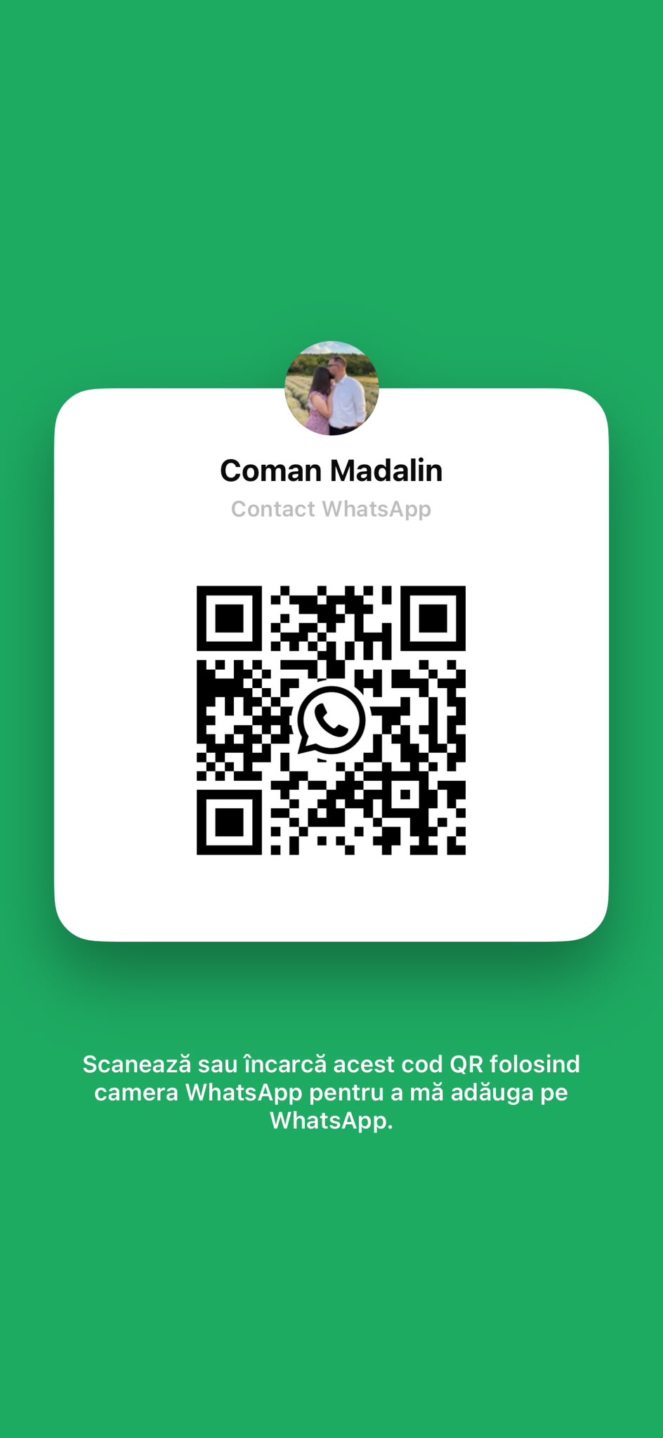 WhatsApp QR contact